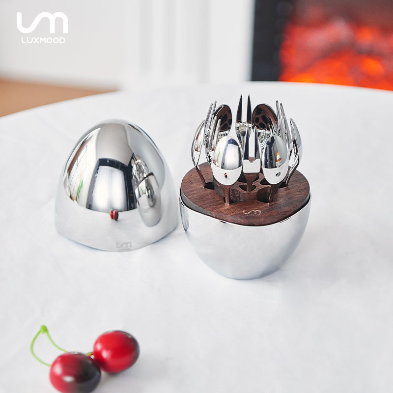 Magic Egg For Dessert（Fork and Spoon Version）
