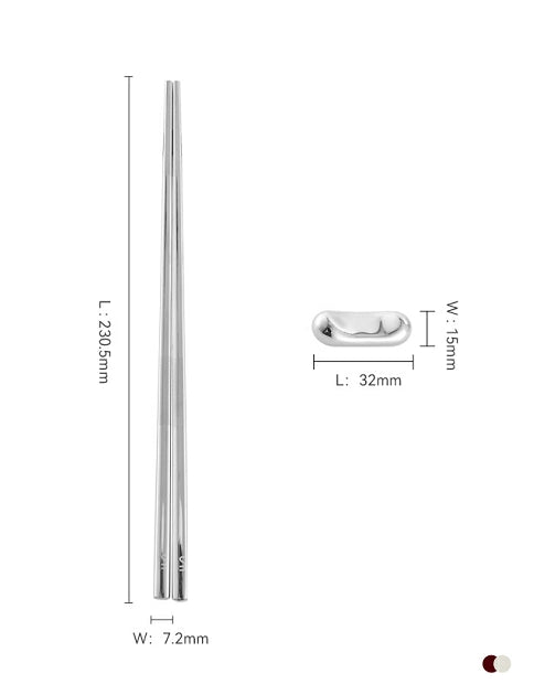 Chopstick Set（Stainless Steel）