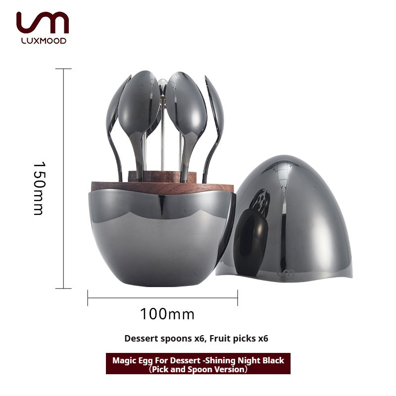 Magic Egg For Dessert（Pick and Spoon Version）